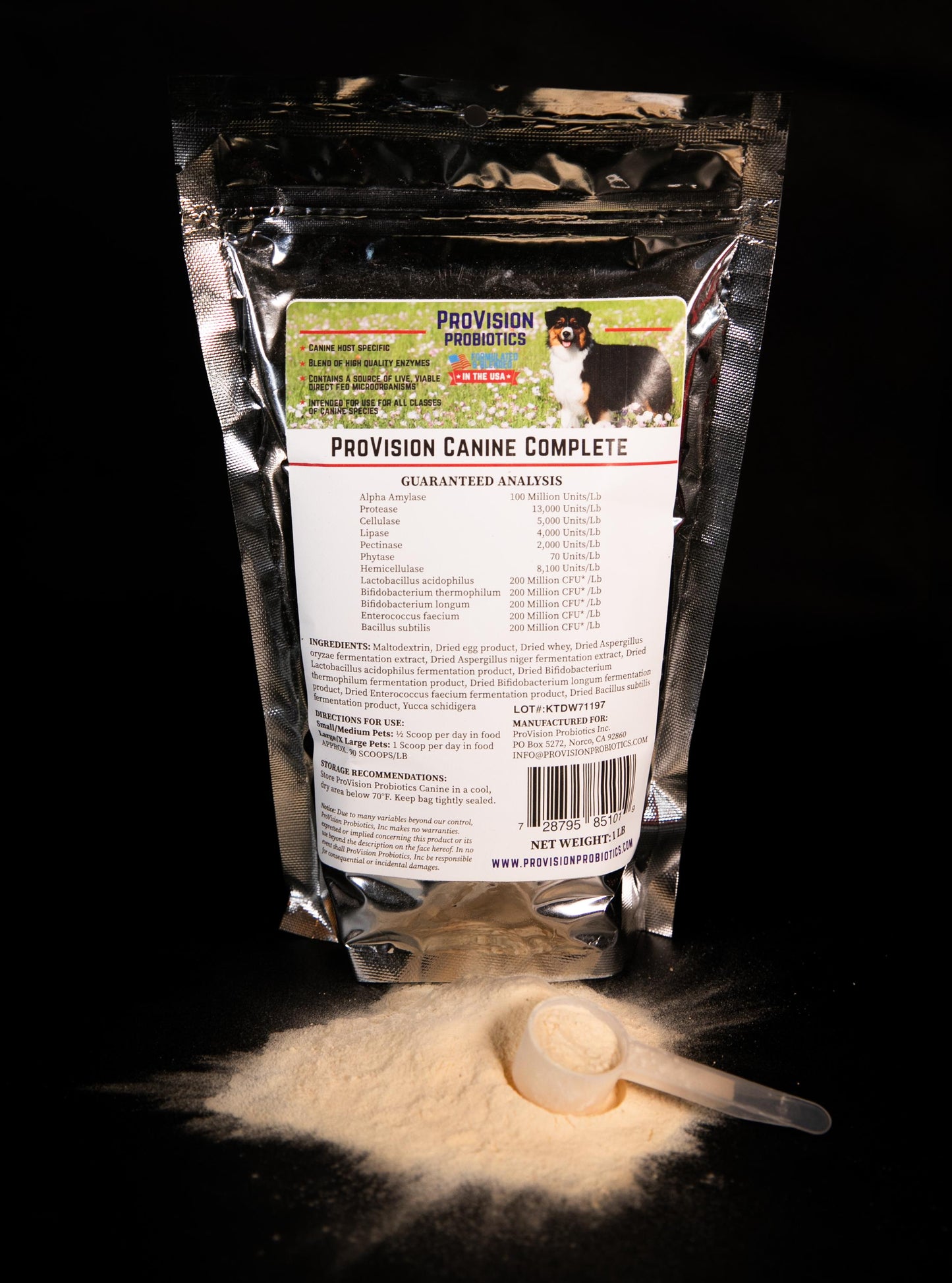 Provision Probiotics Canine Complete – All in One