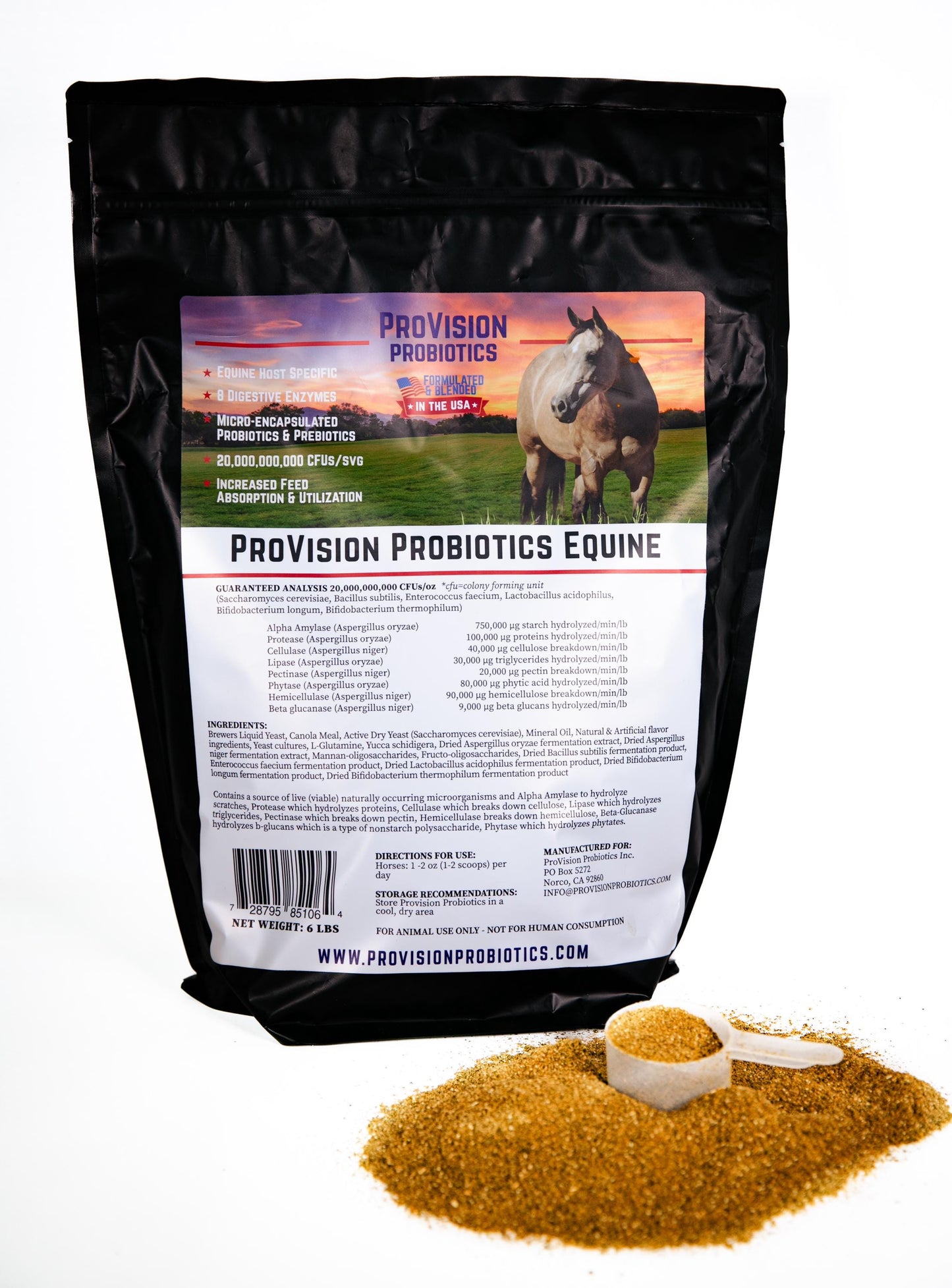 Provision Probiotics Equine 6lb