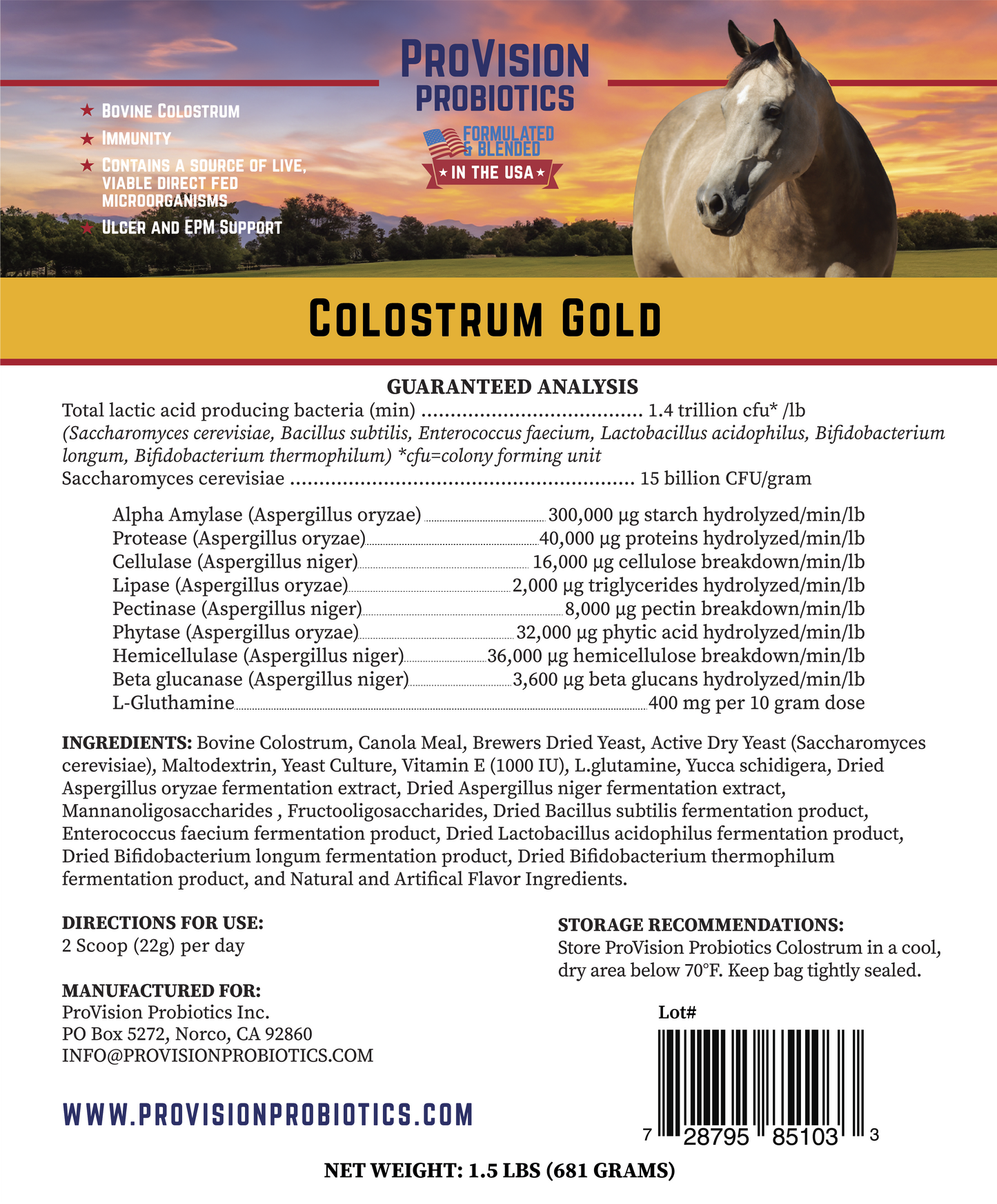 Colostrum Gold